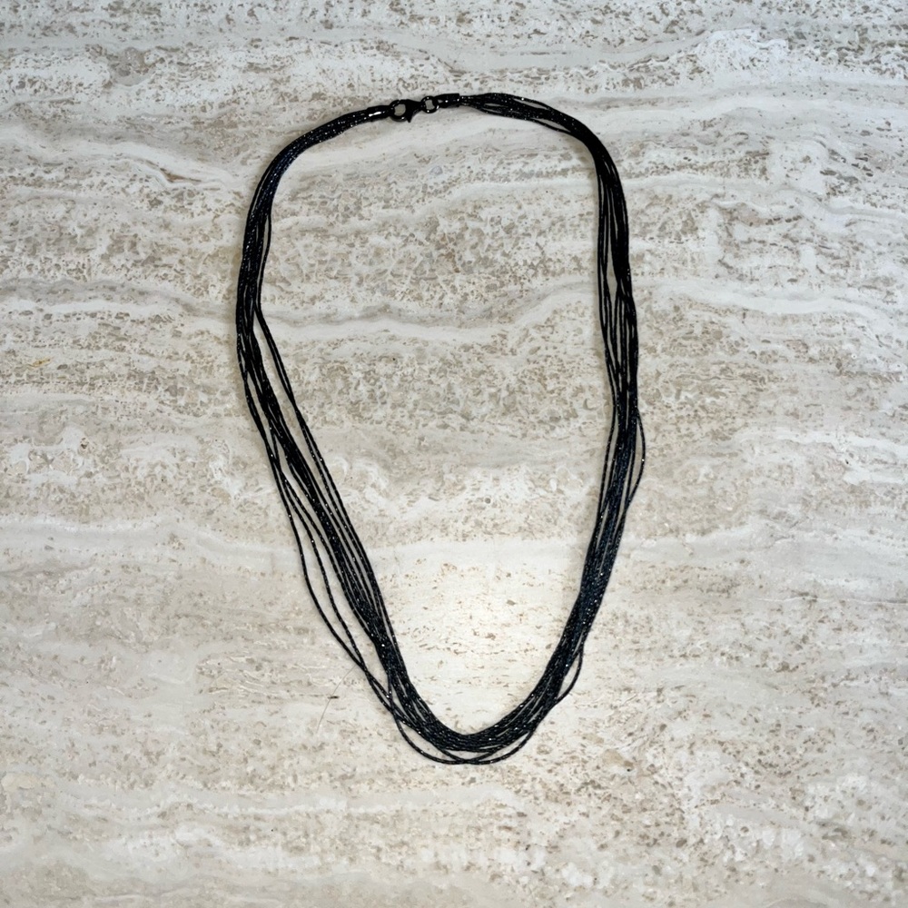 SS Multi Strand Necklace